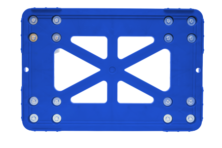 Тележка для ящика VP 508, на полиамидных колёсиках